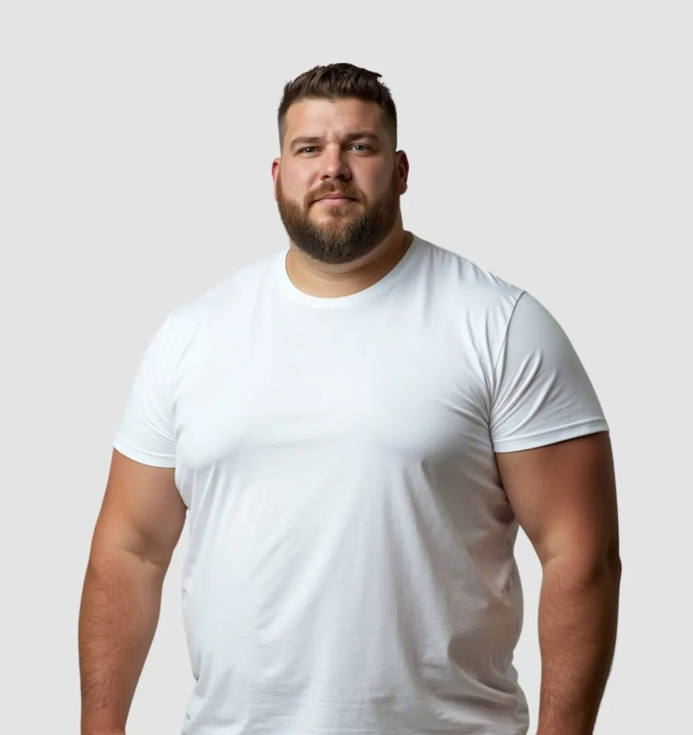 WHITE CREW NECK