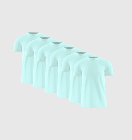 Pack of 6 - Turquoise Blue