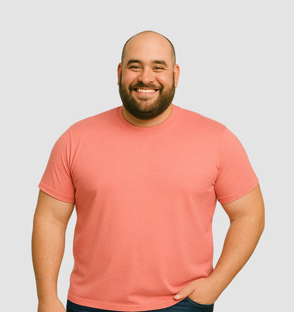 SALMON CREW NECK