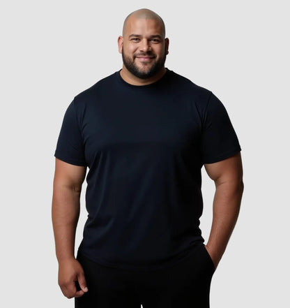 NAVY BLUE CREW NECK