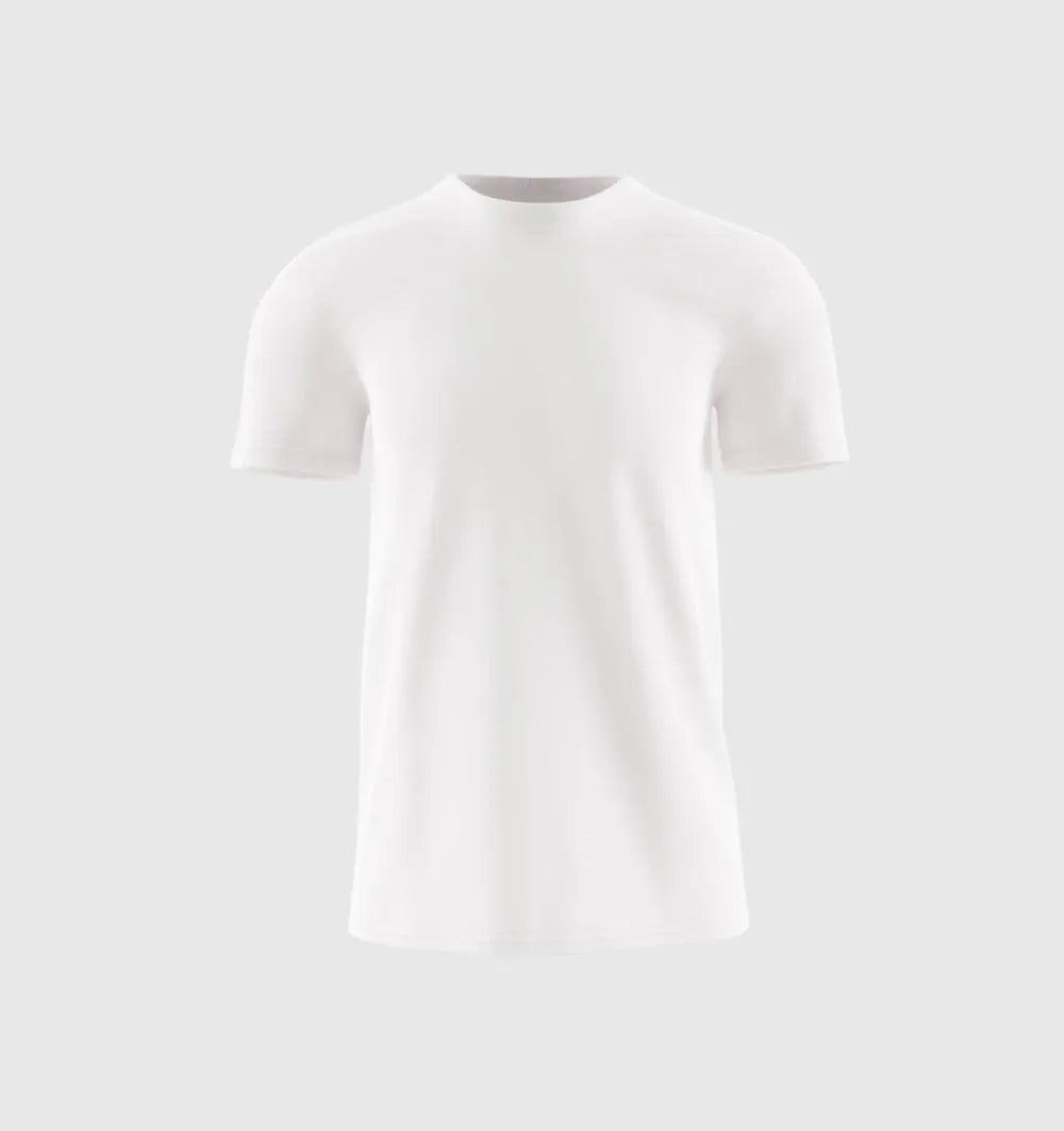 WHITE CREW NECK