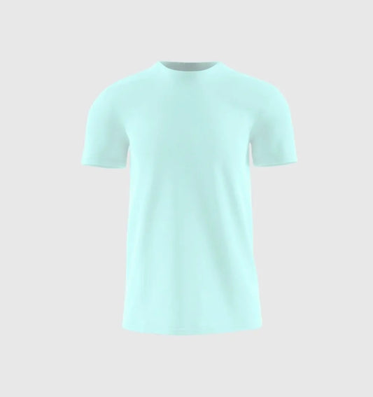 TURQUOISE BLUE CREW NECK