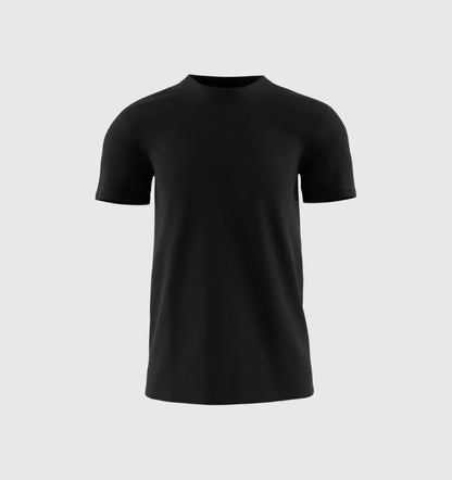 BLACK CREW NECK