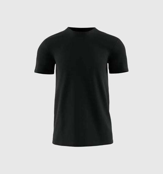 BLACK CREW NECK