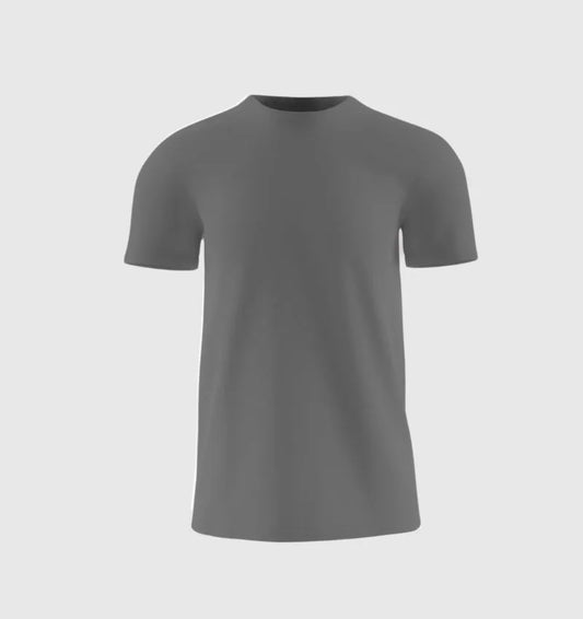 GREY CREW NECK
