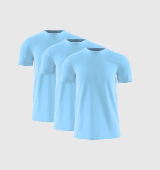 Pack of 3 - Sky Blue