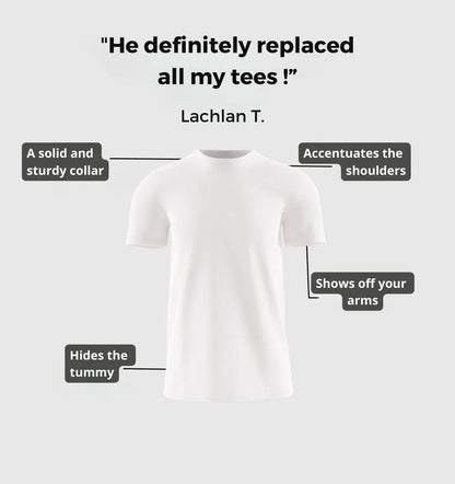 WHITE CREW NECK